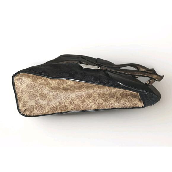 Coach 5079 2-Way Leather Metropolitan Portfolio Messenger Bag W/ Strap 15x12x3.5 - Picture 9 of 16